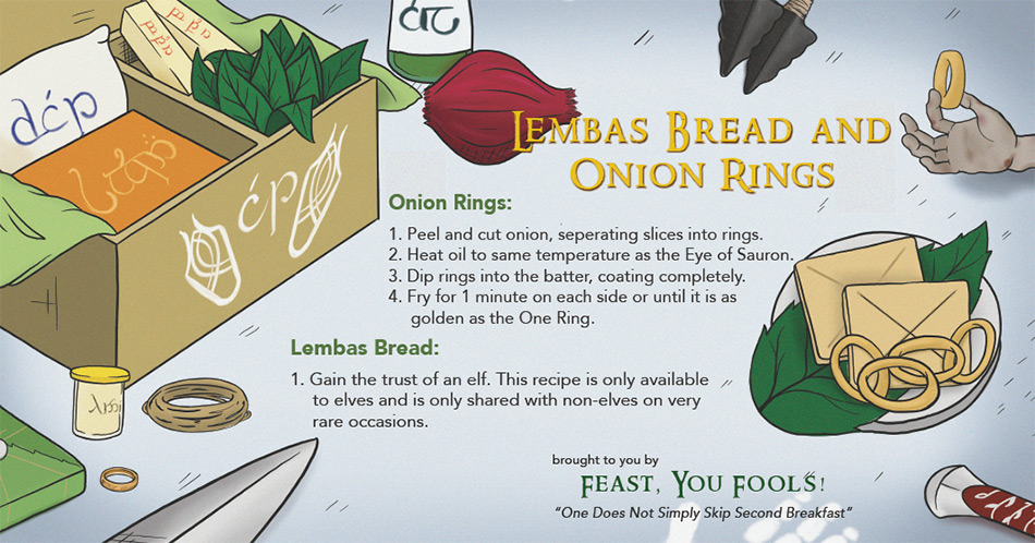 Lord Of The Rings Meal Delivery Kit Graphic Lord Of The Rings Meal Delivery Kit Graphic